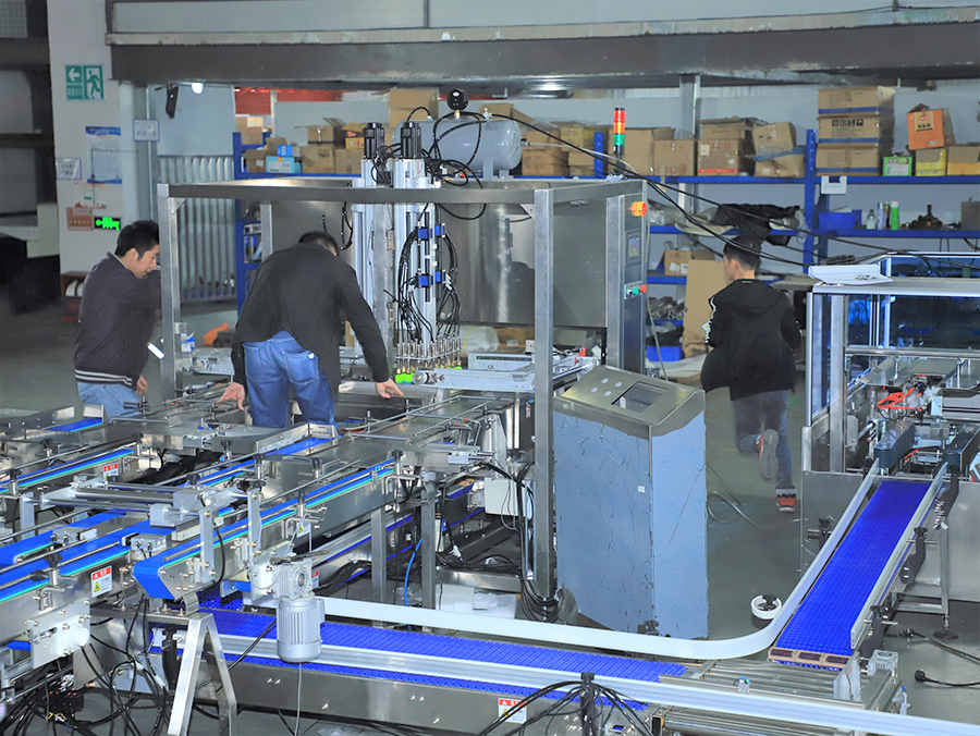 全自動食品包裝流水線 全自動食品包裝流水線